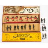 Pair of Boxed Britains Soldier Sets and Additional Loose Figures