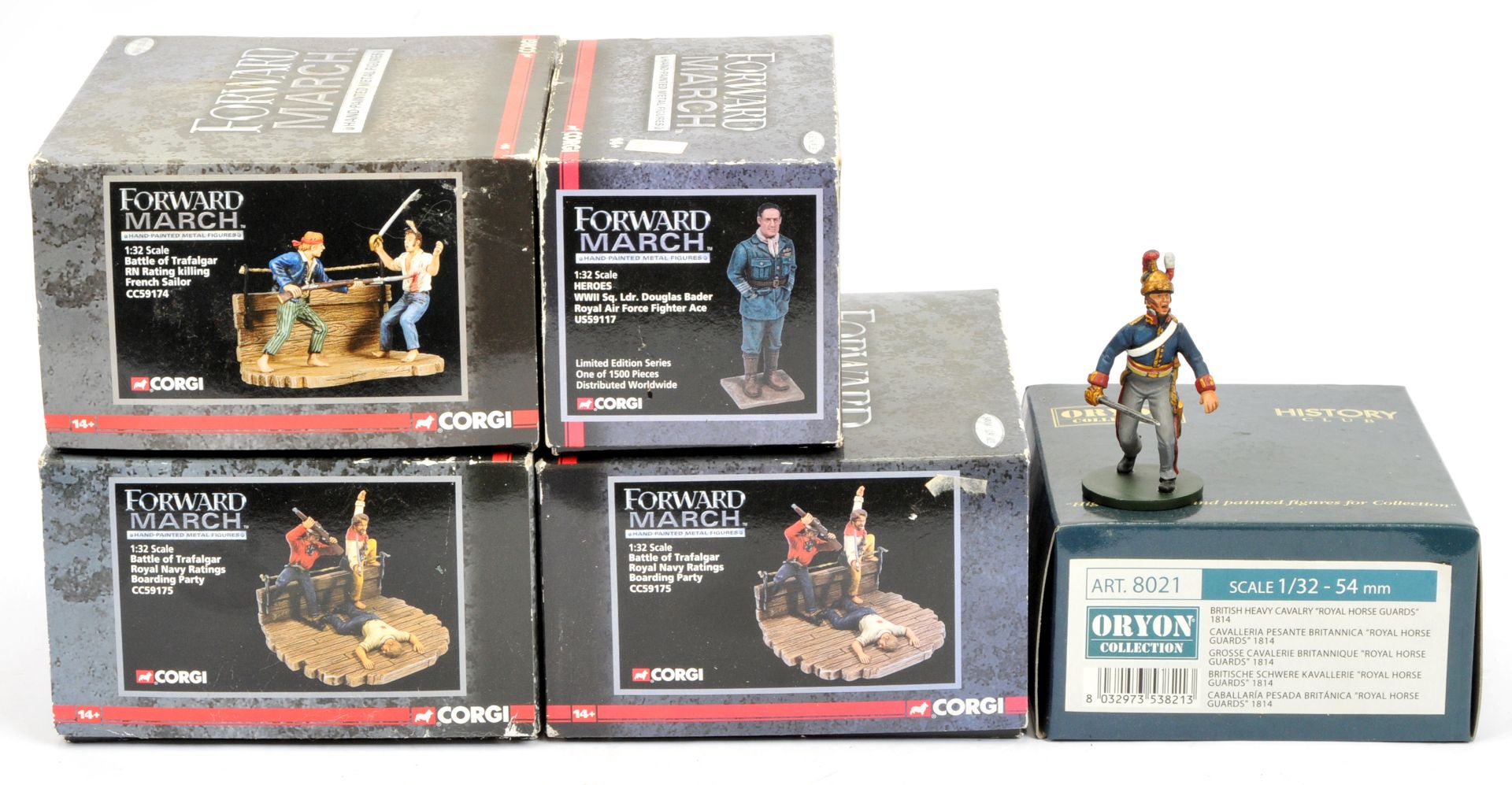 Corgi & Oryon Collection Figurine Sets.