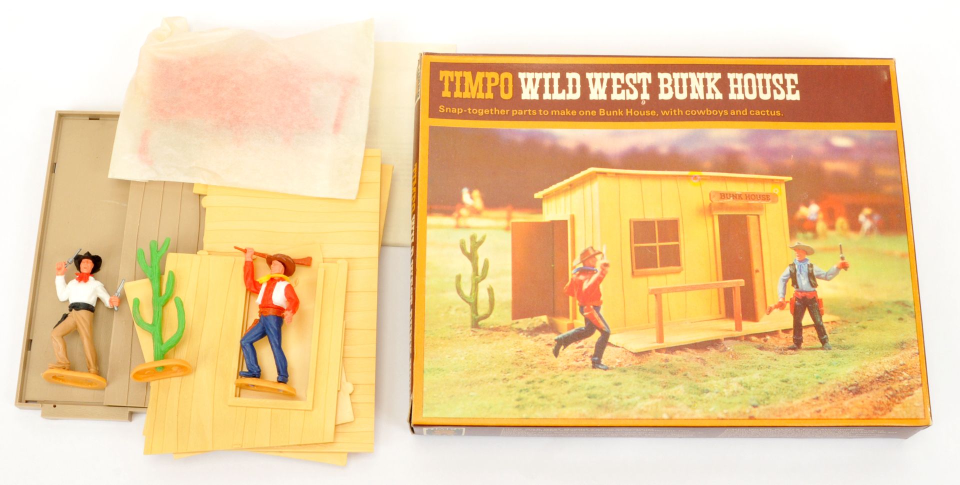 Timpo - Wild West Collection - Set Ref. 267 'Bunk House', Boxed