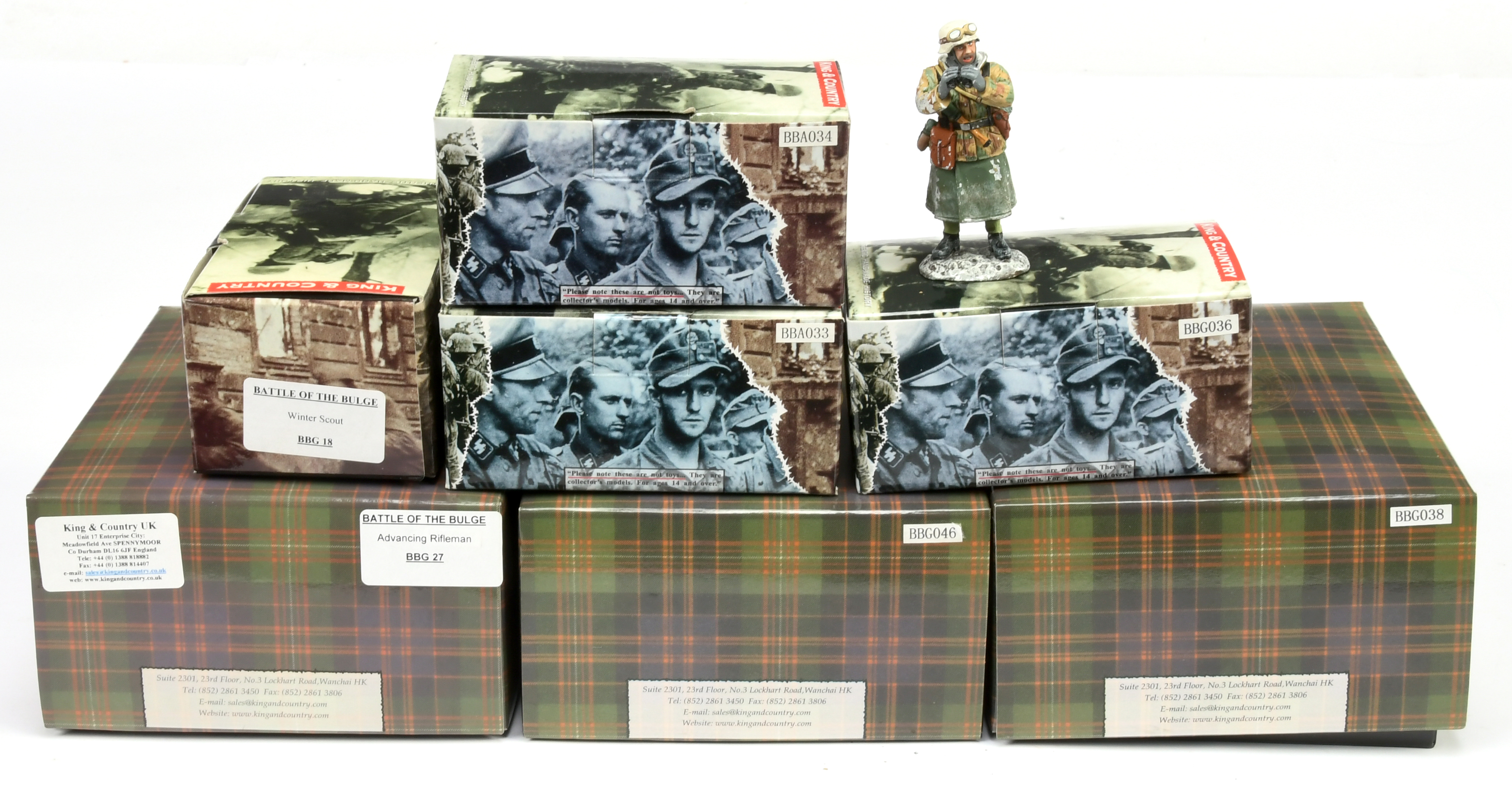 King & Country - Battle of the Bulge Figurine Sets