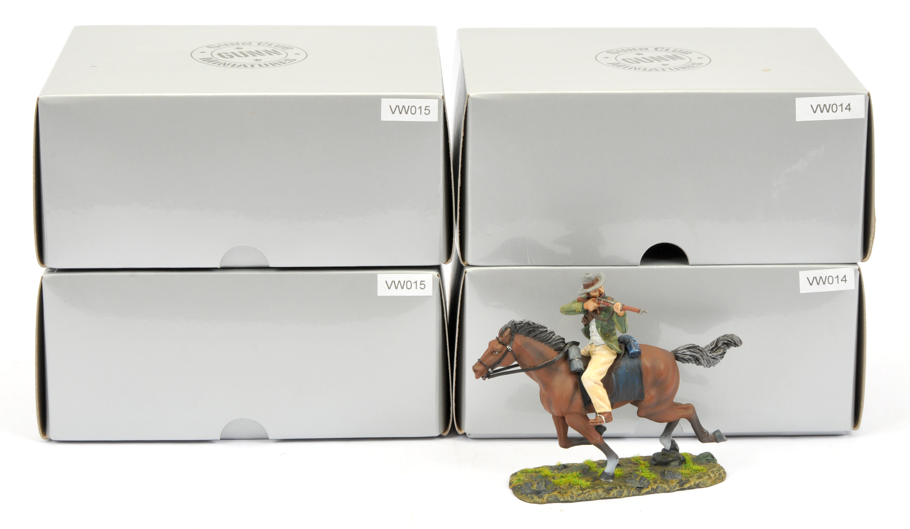 Thomas Gunn Miniatures (Gunn Club Miniatures) - A Group of Boxed Boer War Sets