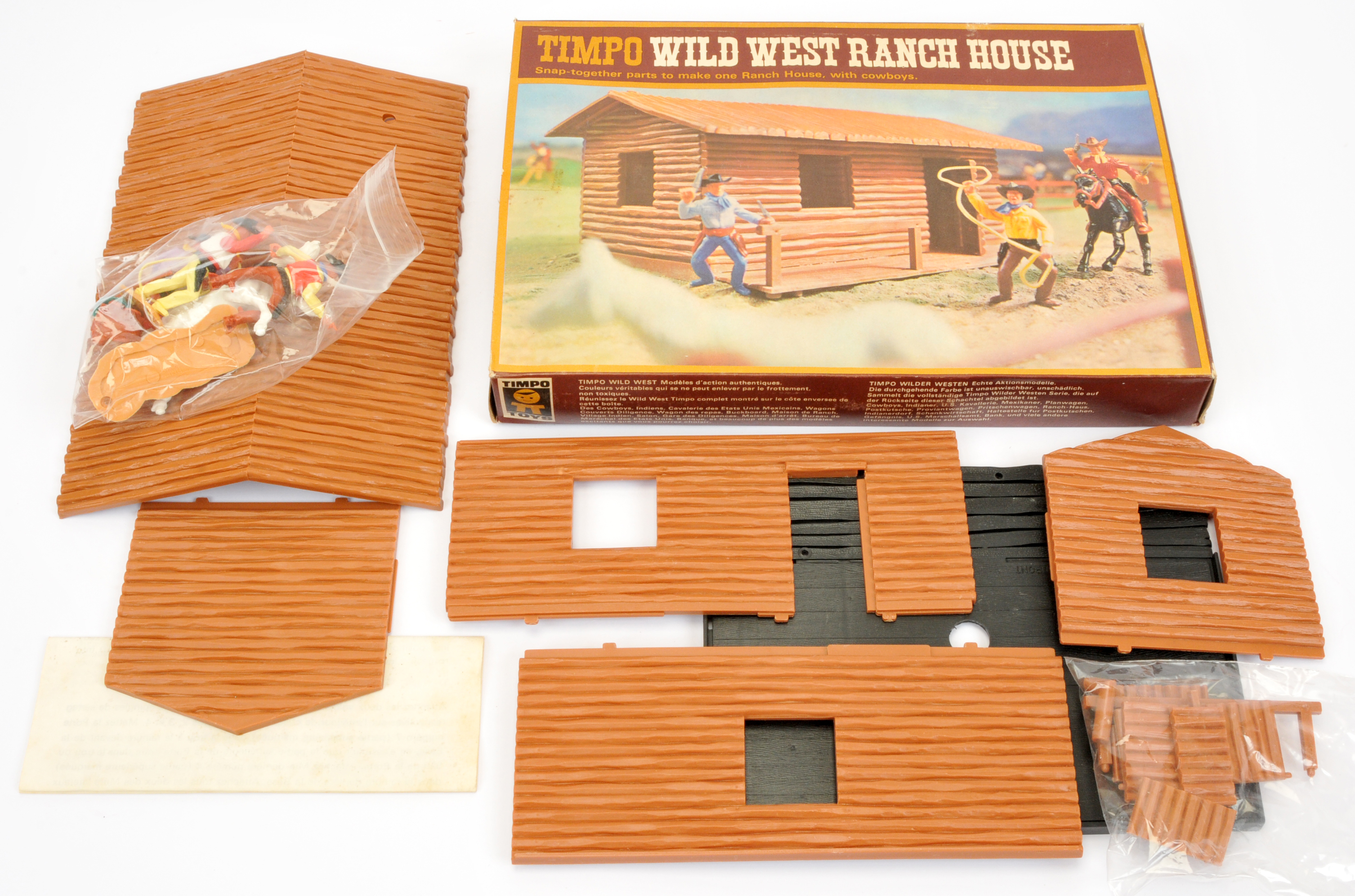 Timpo - Wild West Collection - Set Ref. 269 'Ranch House', Boxed