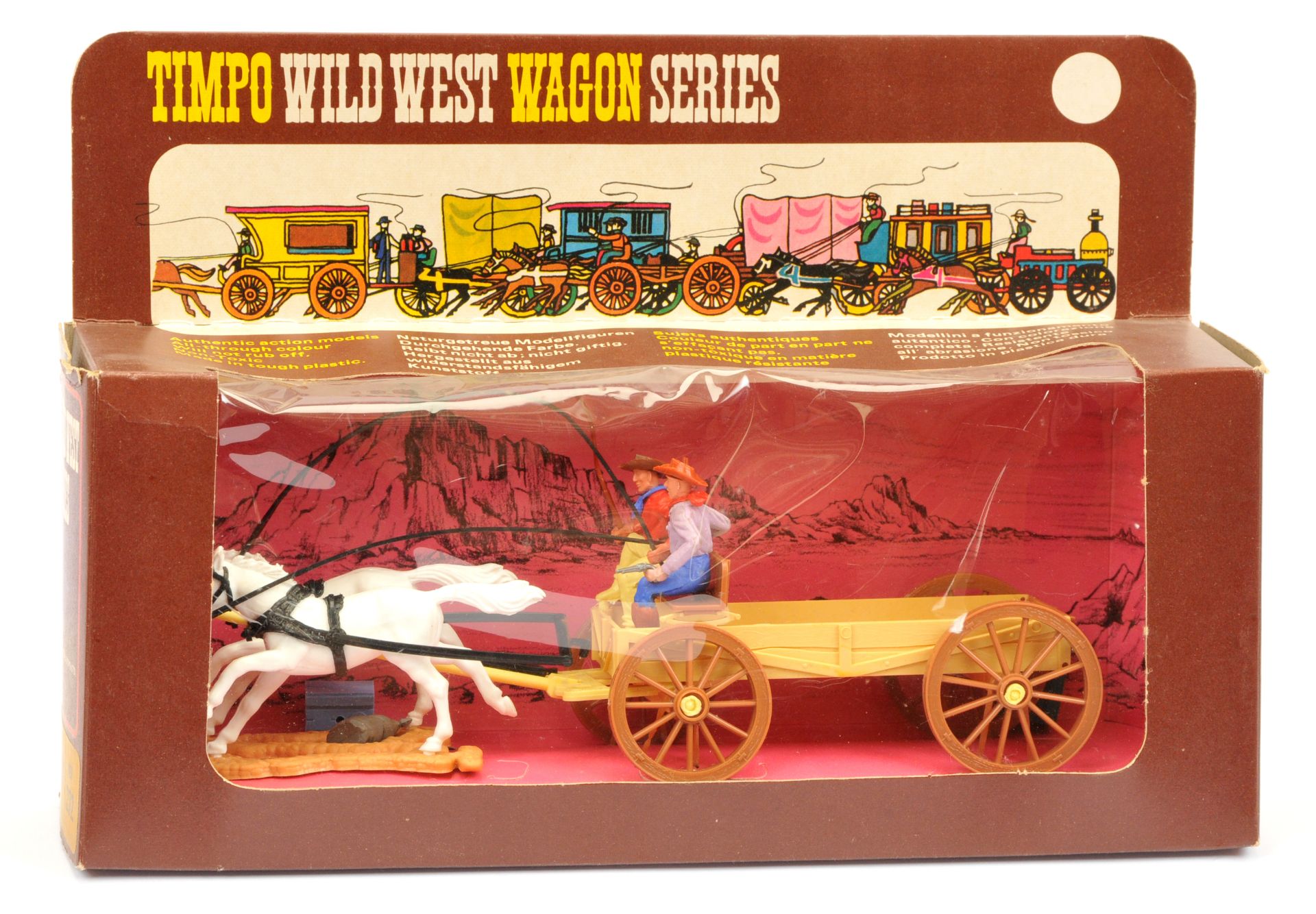 Timpo - Wild West Wagon Series - Set Ref. 272 'Buckboard', Boxed