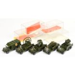 Champion Military group of 5 lorry's to include (1) Radar scanner (2) with searchlight