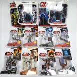 Hasbro Star Wars Legacy Collection Force Unleashed 3 packs, Rum Sleg, Dark Trooper in mixed lot. ...