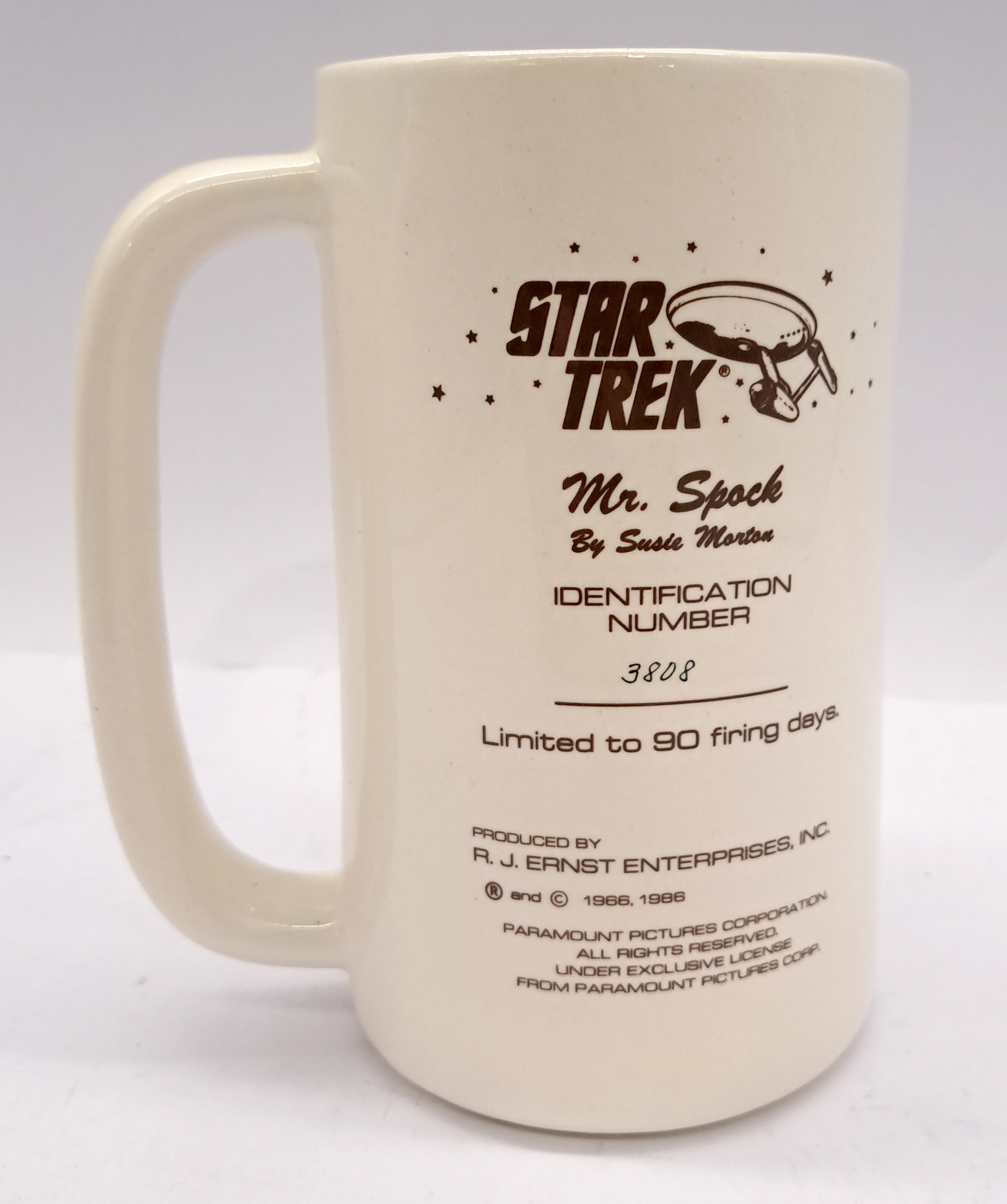 Star Trek Mr. Spock Tankard #3808 by Susie Morton - Image 2 of 2