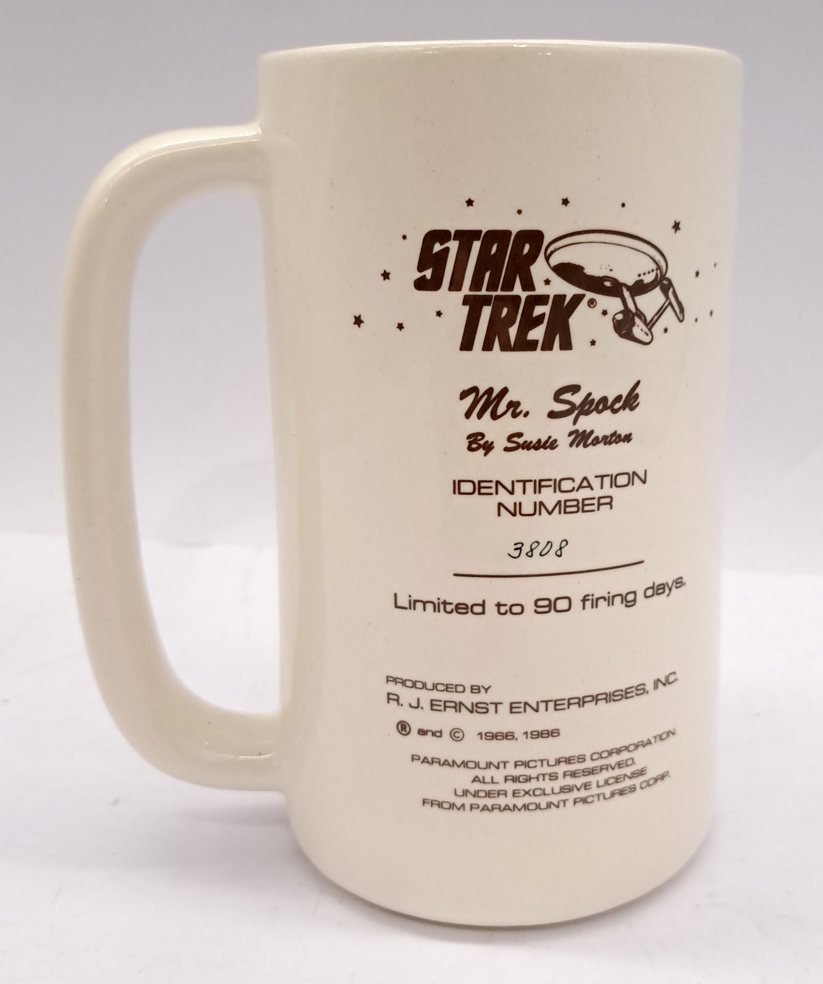 Star Trek Mr. Spock Tankard #3808 by Susie Morton - Bild 2 aus 2