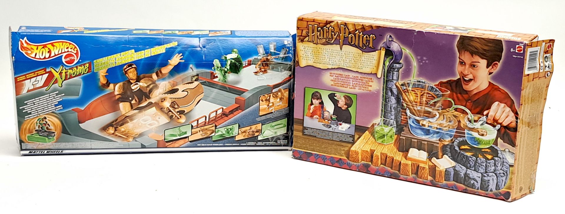 Mattel Hot Wheels Tony Hawks X-V Xtreme skatepark playset & Mattel Harry Potter Professor Snape's...