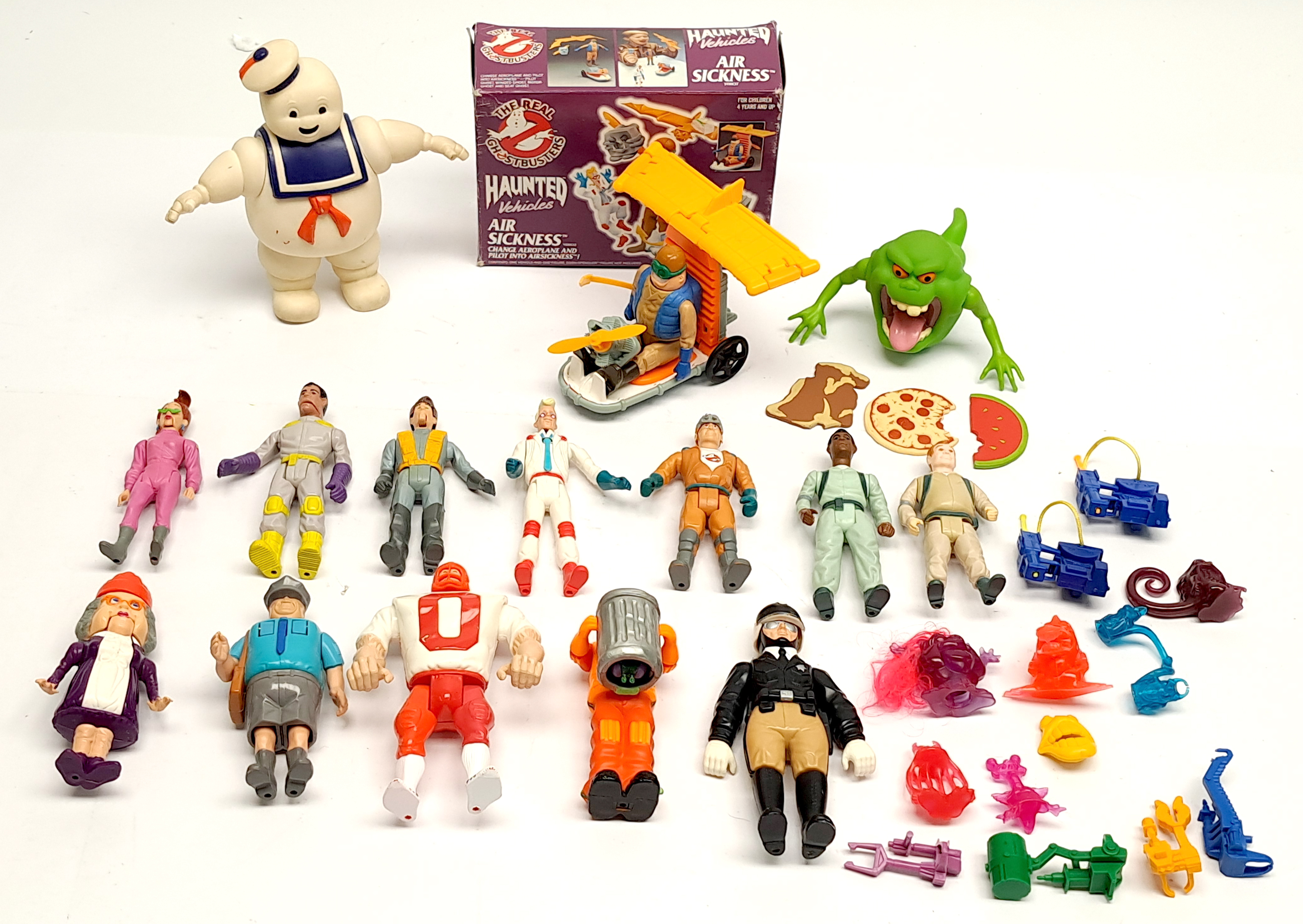 Kenner The Real Ghostbusters mostly loose action figures & accessories