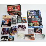 Topps, Metallic Impressions, Panini Star Wars mixed lot of trading cards and similar. 