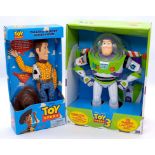 Thinkway Disney Toy Story large scale figures x 2