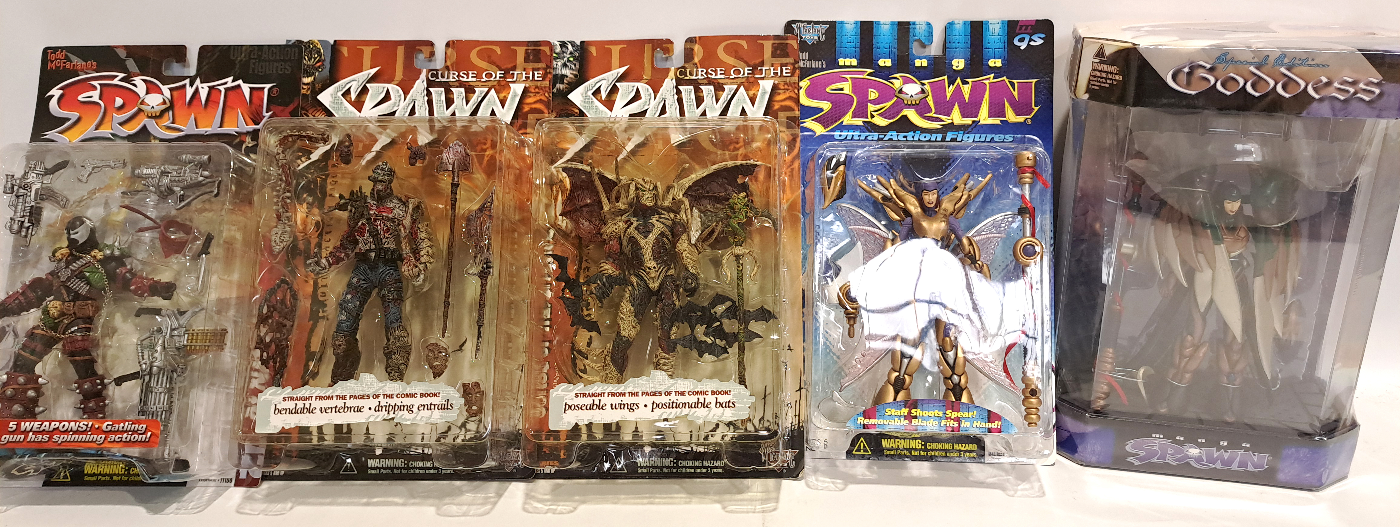 Mcfarlane Toys Spawn Carded/Boxed Figures