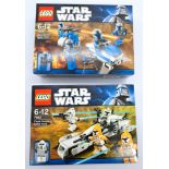 Lego Star Wars 7913 Clone Trooper Battle Pack & 7914 Mandalorian Battle Pack. Near mint to mint 