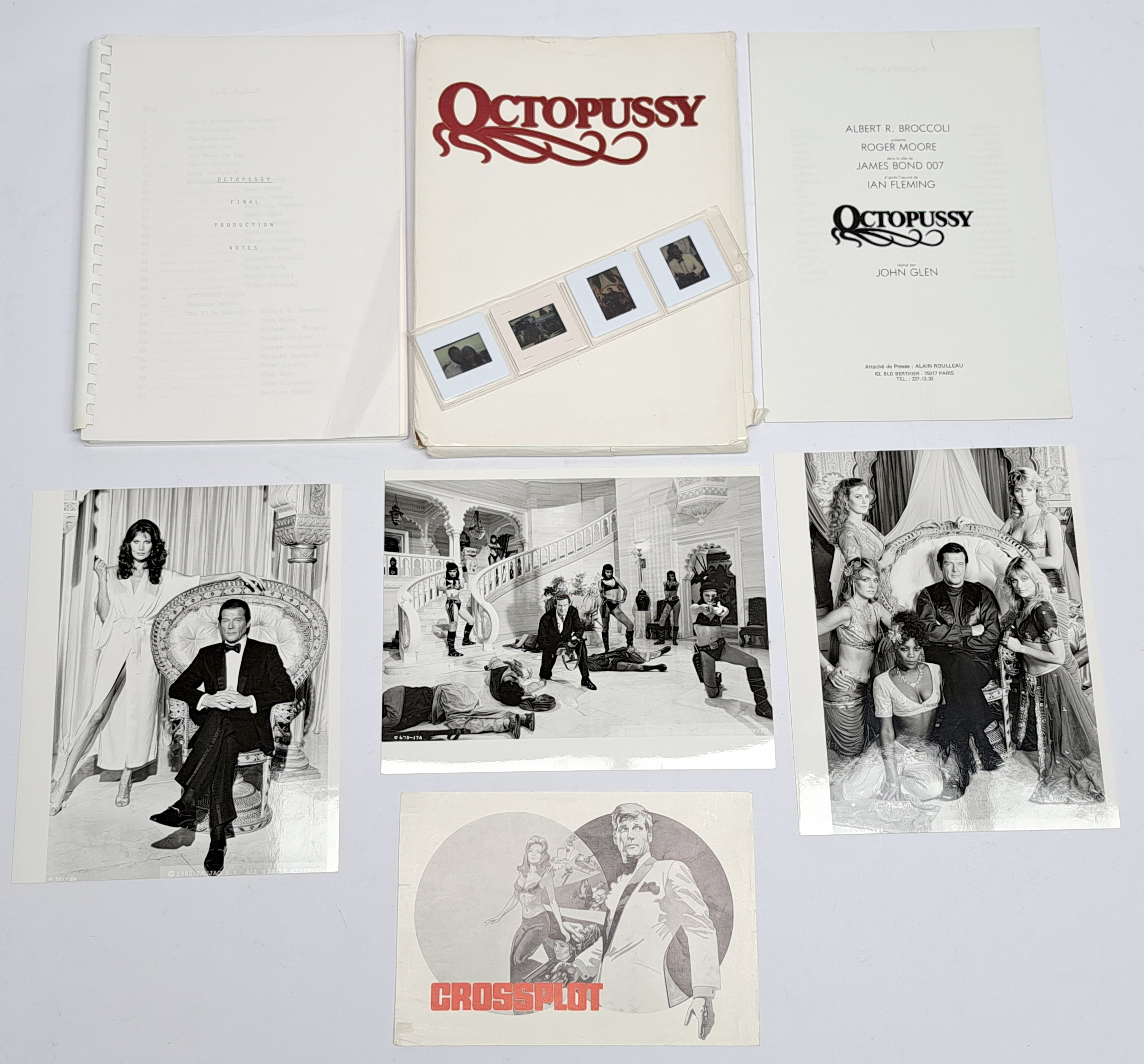 James Bond 007 Octopussy press pack - Image 2 of 2