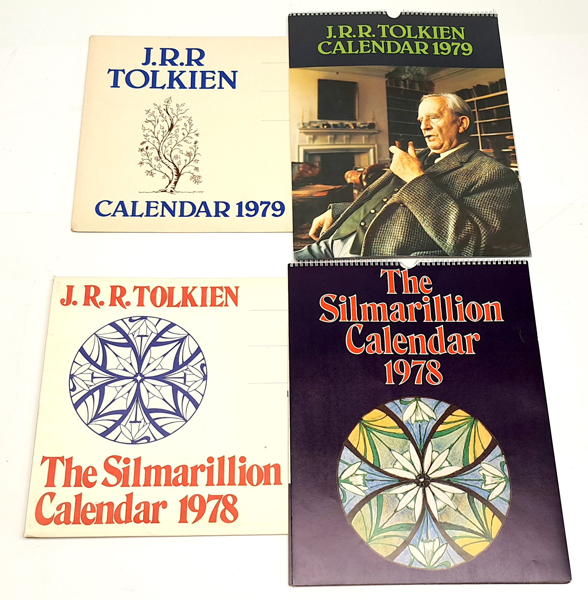 J.R.R. Tolkien vintage 1978 & 1979 calendars