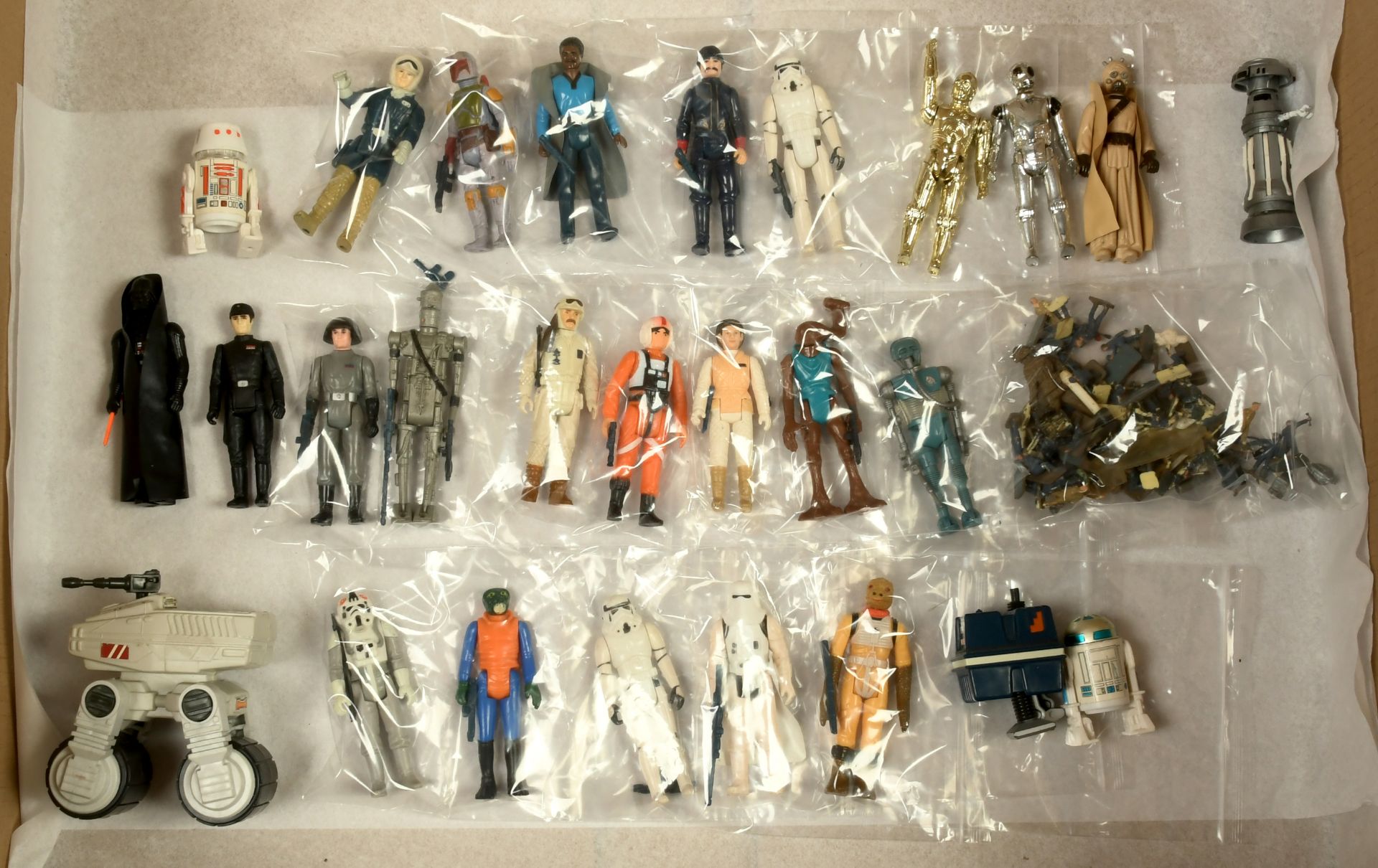 Kenner Star Wars collection of 3 3/4" vintage figures