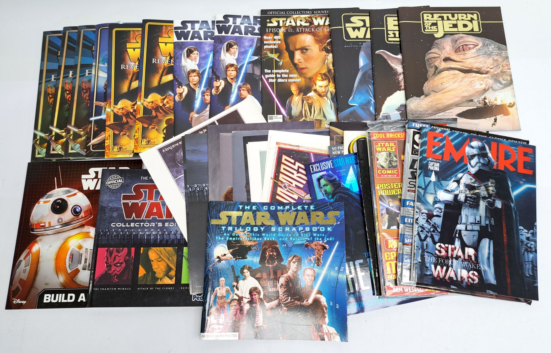 Merlin, Empire magazine Star Wars mixed lot of books and poster ephemera. Excellent to near mint. 