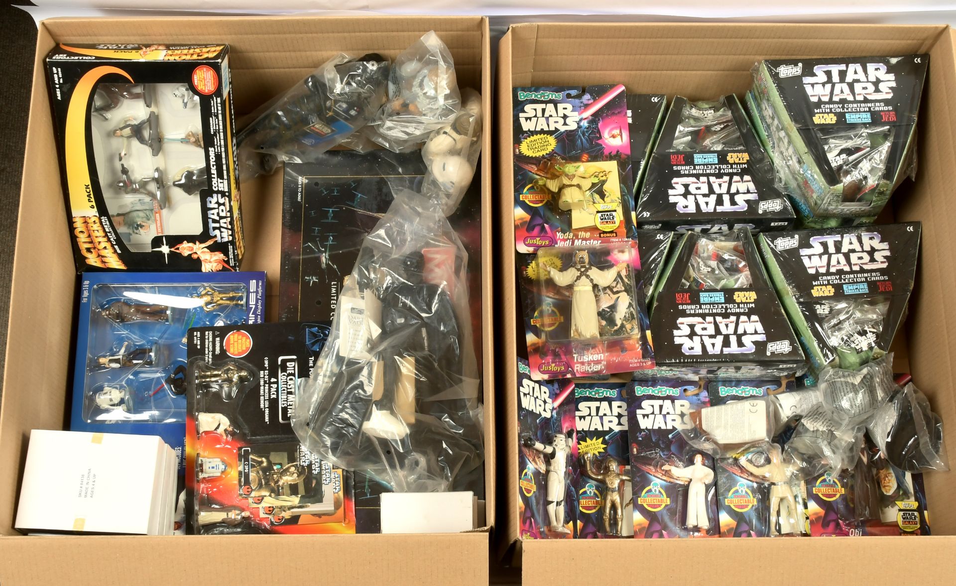 Star Wars collection of toys and ephemera