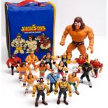 Hasbro WWF loose action figures x 15