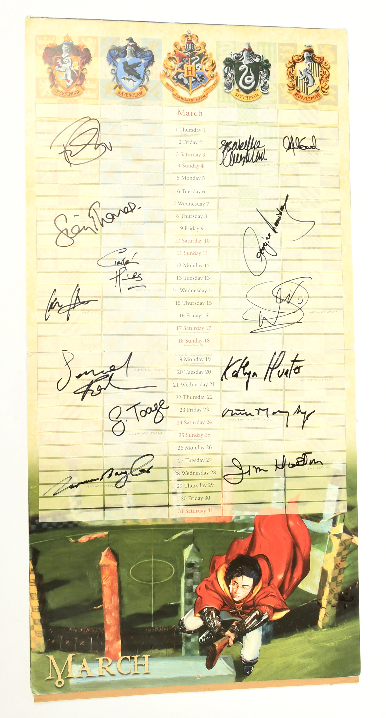 Harry Potter large collection of related autographs - Image 5 of 10