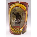 ToyBiz Lord of the Rings Gimli Action Figure Signed by John Rhys-Davies