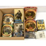 The Lord of the Rings figures and others