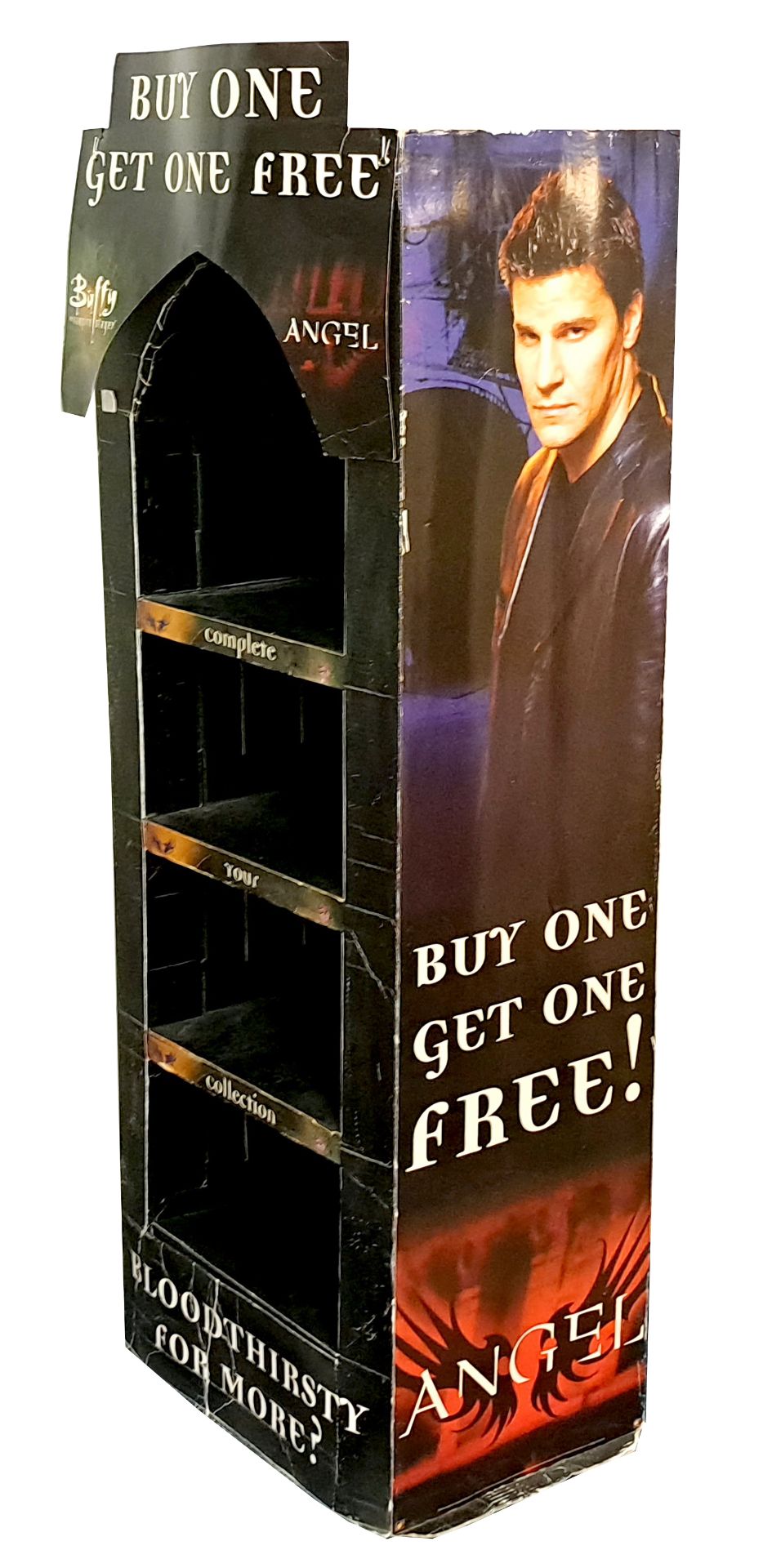 Buffy the Vampire Slayer / Angel cardboard store display stand - Bild 3 aus 3