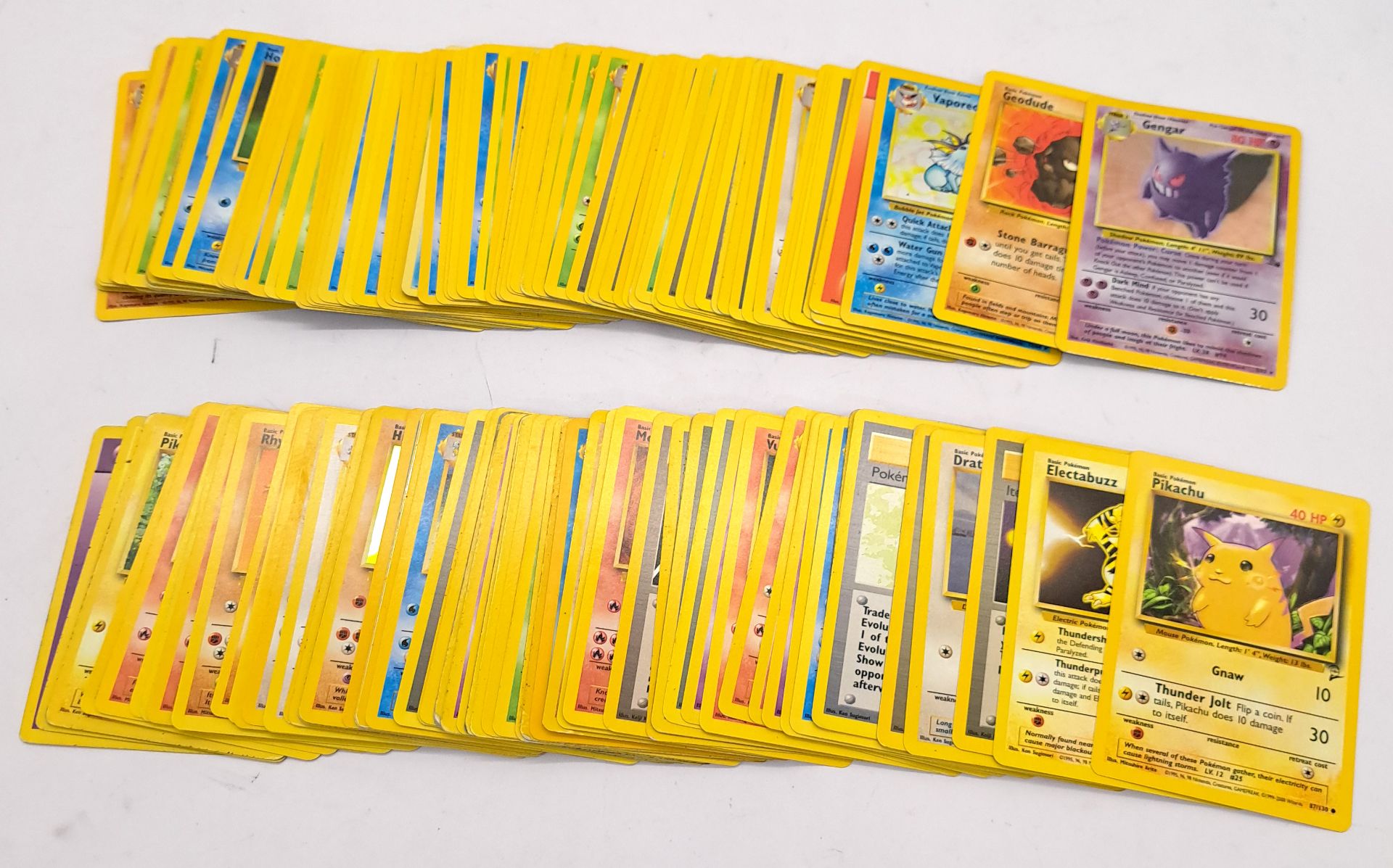 Quantity of Vintage Pokemon Trading Cards