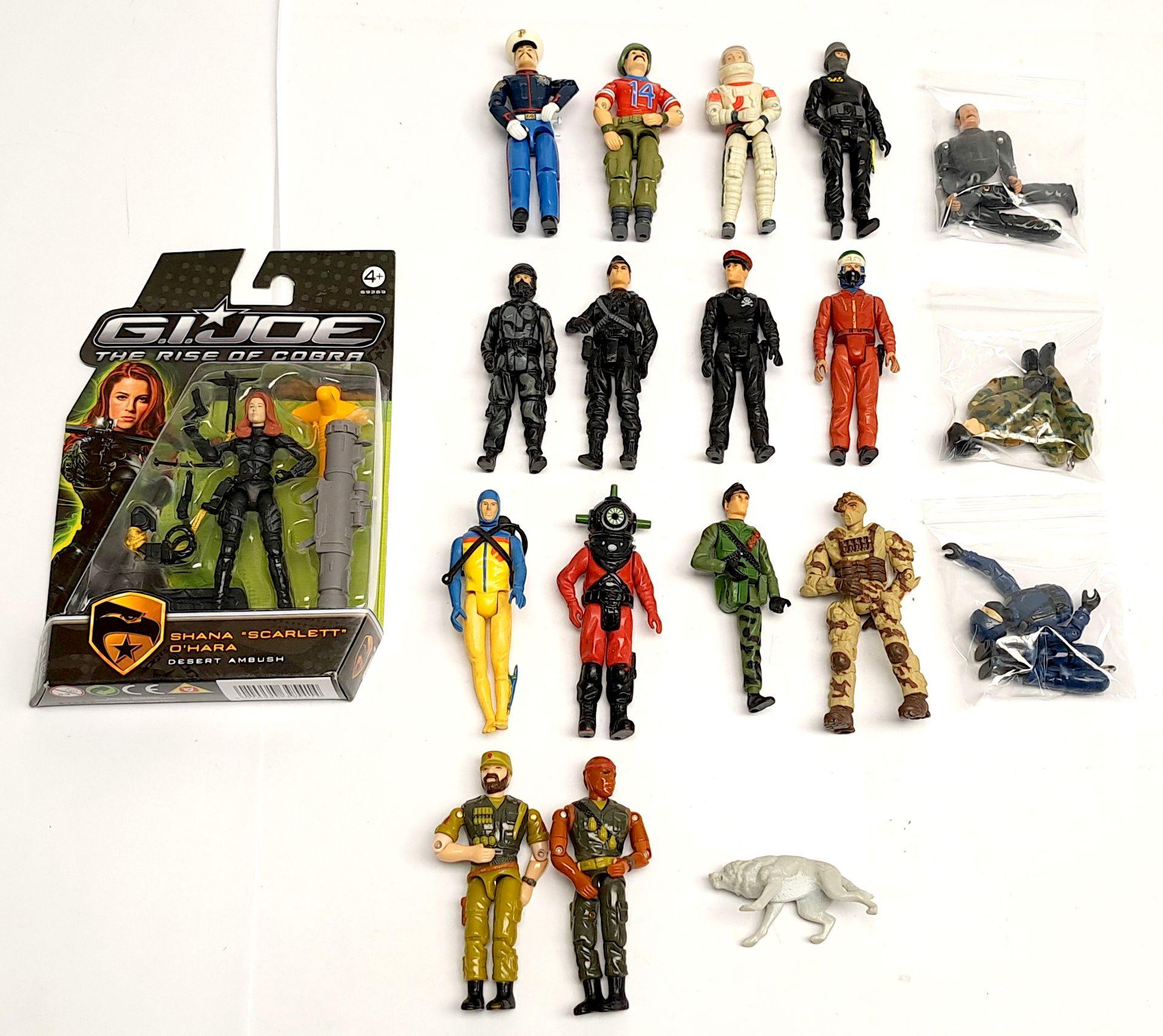 Hasbro, Palitoy & Lanard, Quantity of G.I. Joe, Action Force, The Corps! loose 3 3/4" figures, ve... - Bild 3 aus 3