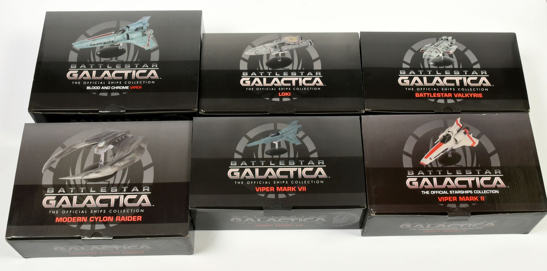 Eaglemoss Hero Collector Battlestar Galactica The Official Ships Collection x 6