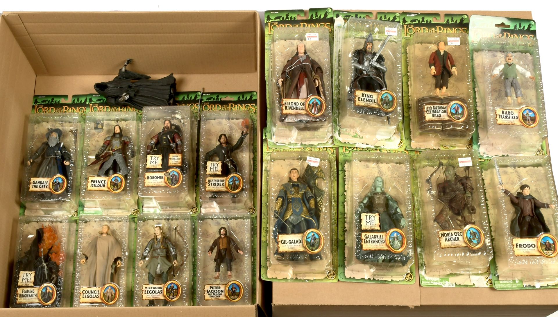 Toy Biz The Lord of the Rings The Fellowship of the Ring action figures