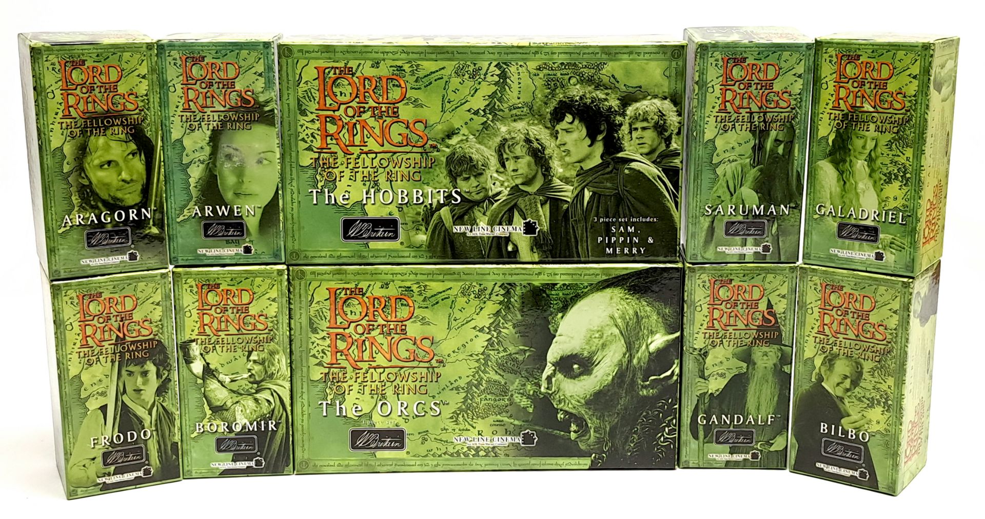 Britains, The Lord of the Rings The Fellowship of the Ring hand painted collectable figures
