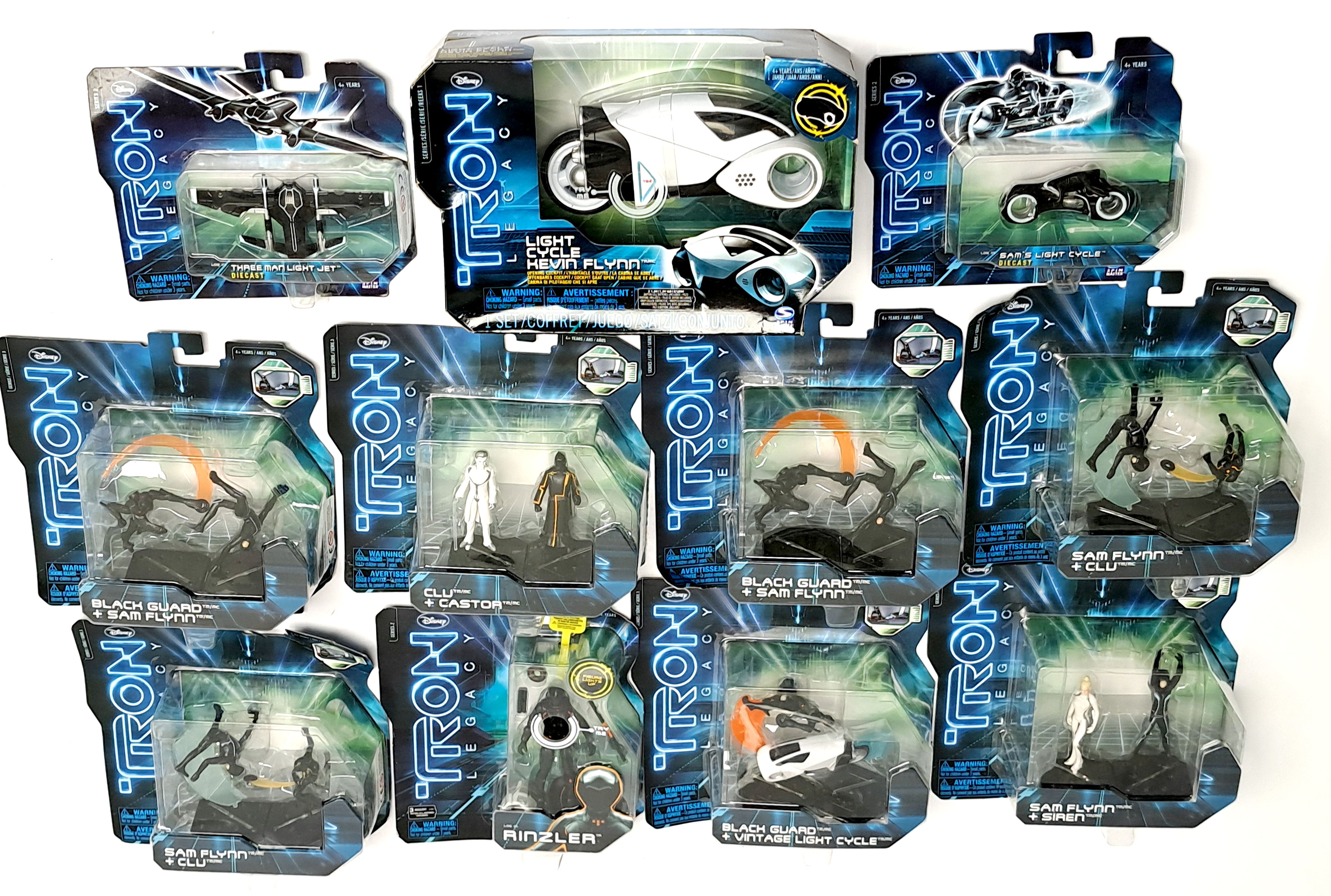 Spin Master, Disney Tron Legacy figures & vehicles