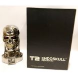Hollywood Collector Gallery Terminator 2 Judgement Day Endo Skull mini bust