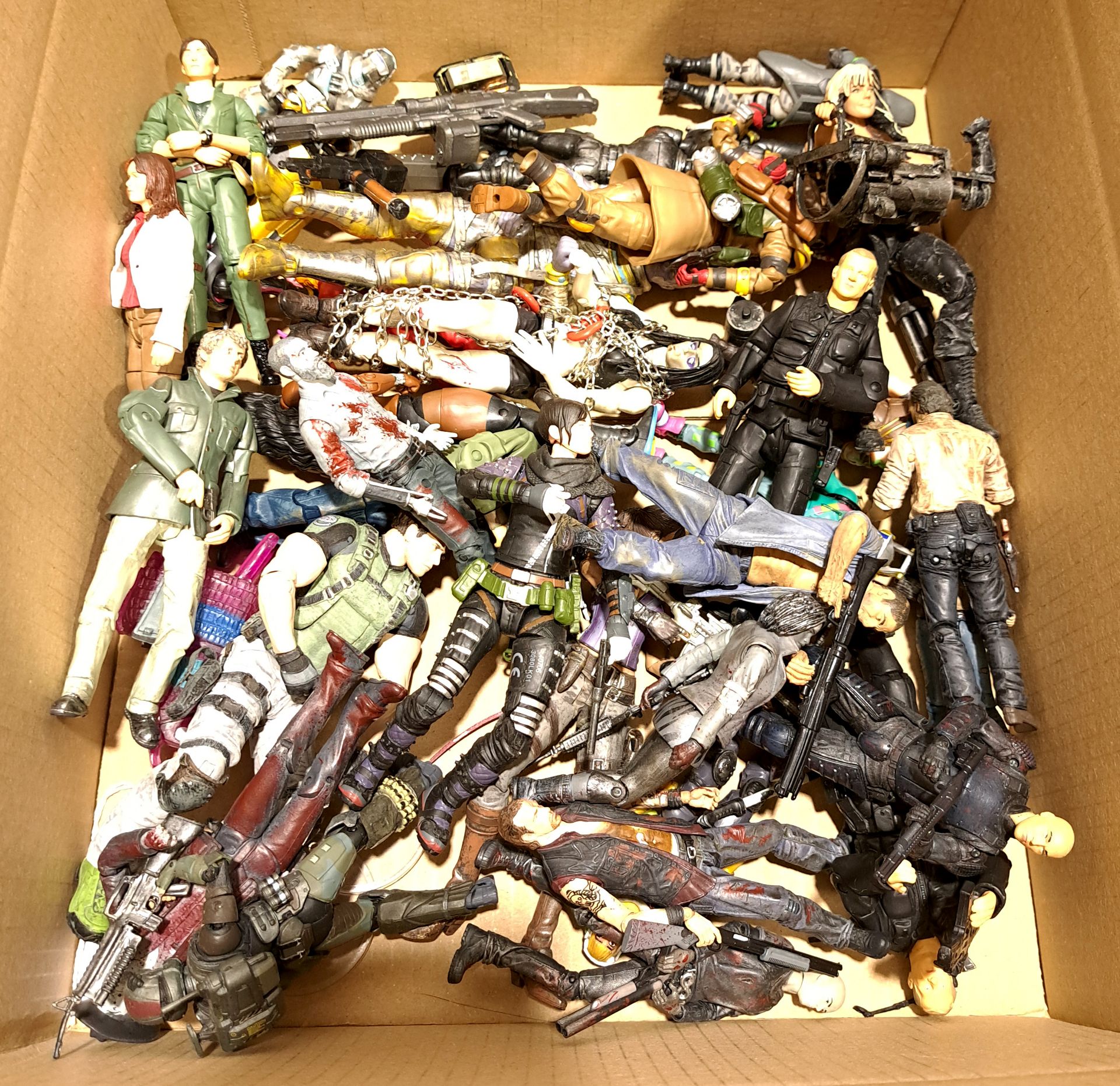 Quantity of Mixed Loose TV & Film Action Figures