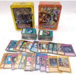 Quantity of Yu-Gi-Oh! Trading Cards with Tins