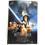 Zigzag Star Wars Return of the Jedi mounted poster