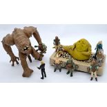 Kenner Star Wars Return of the jedi Vintage Rancor & Jabba the Hutt. Fair to good.