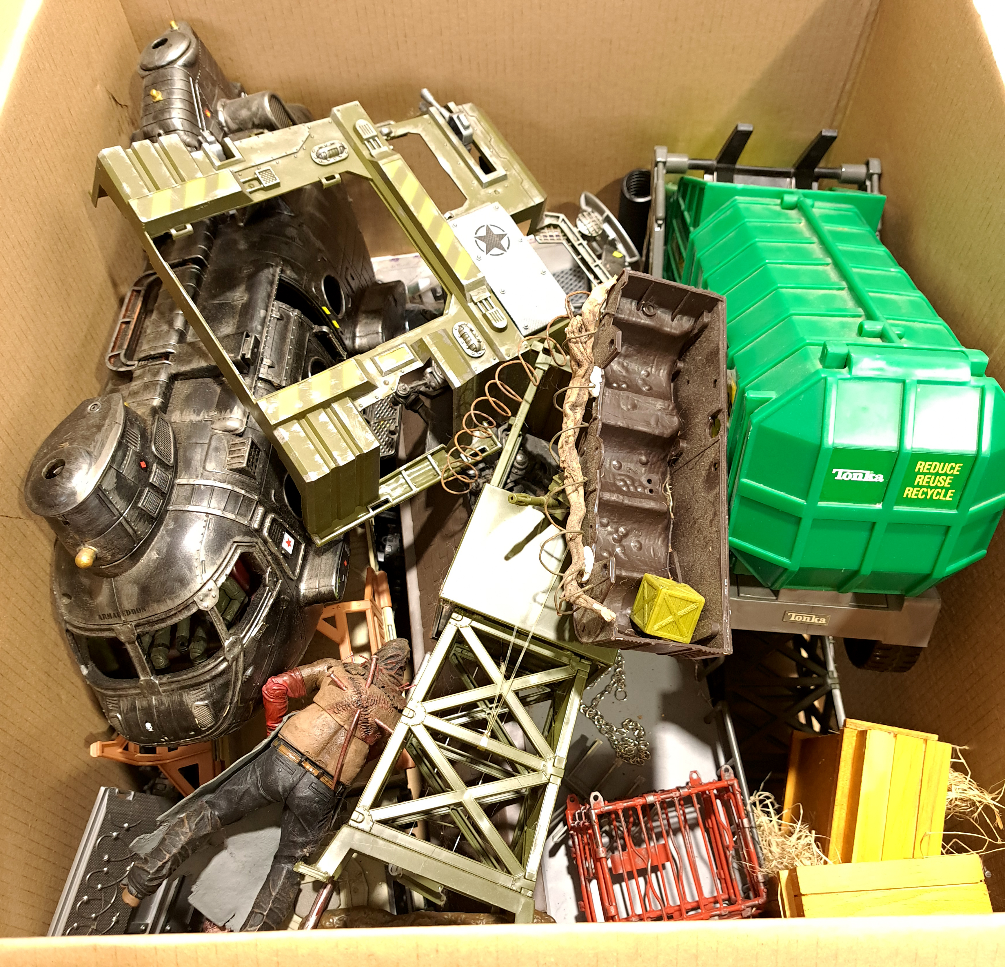 Quantity of Mixed Loose Action Figures & Vehicles