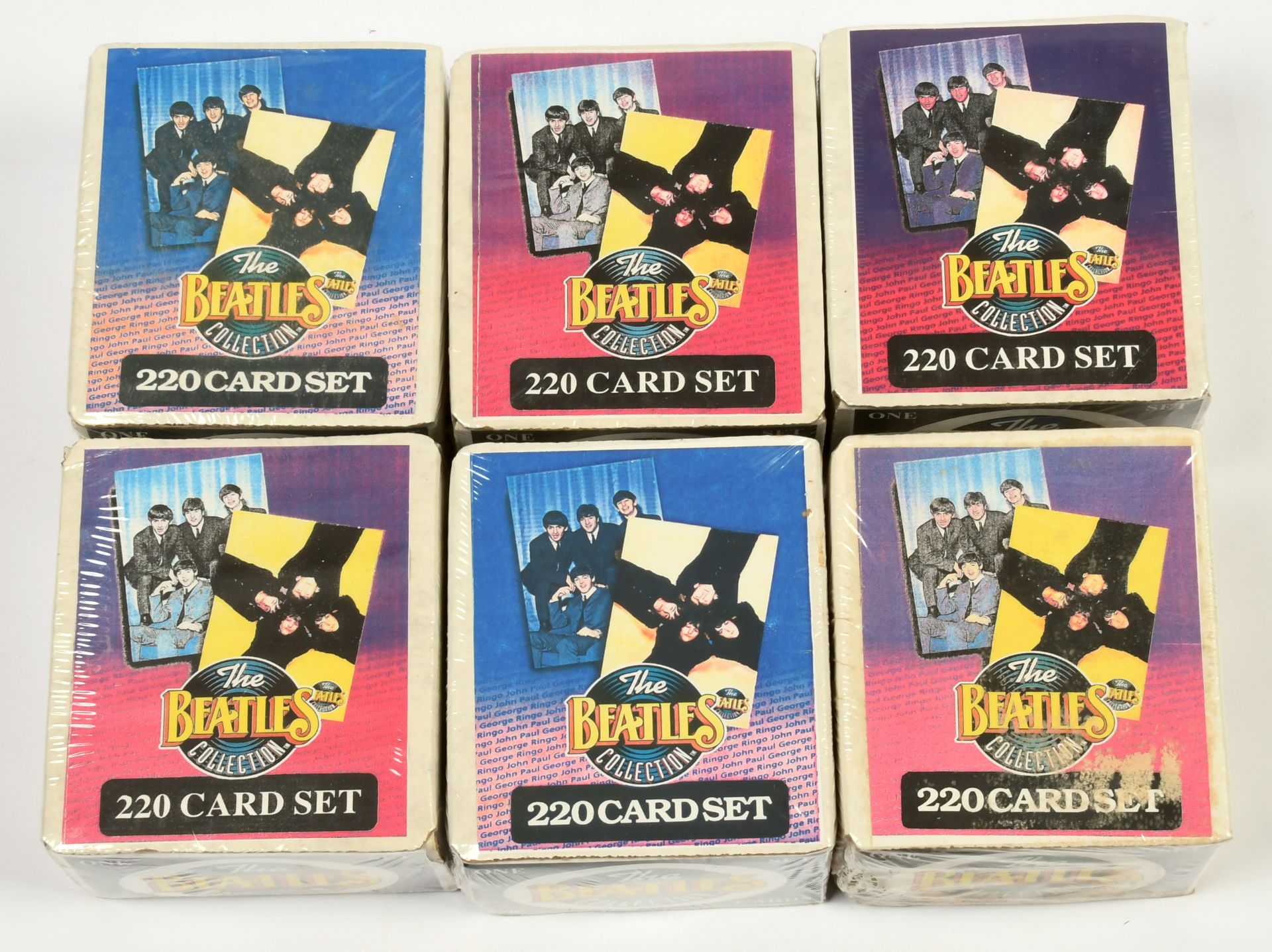 The Beatles Collection 220 card sets boxed x 6