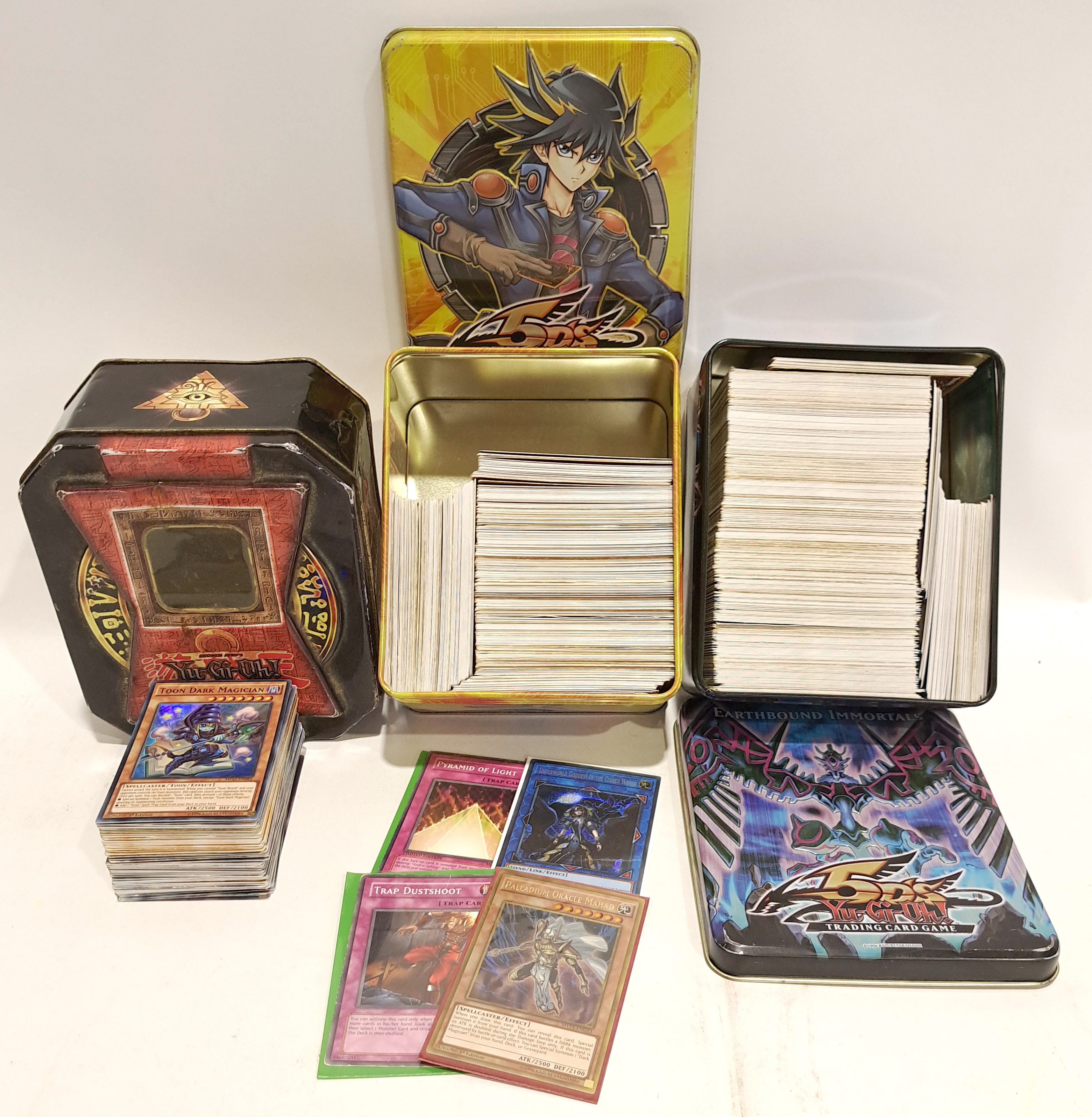 Quantity of Yu-Gi-Oh! Trading Cards & Tins x3
