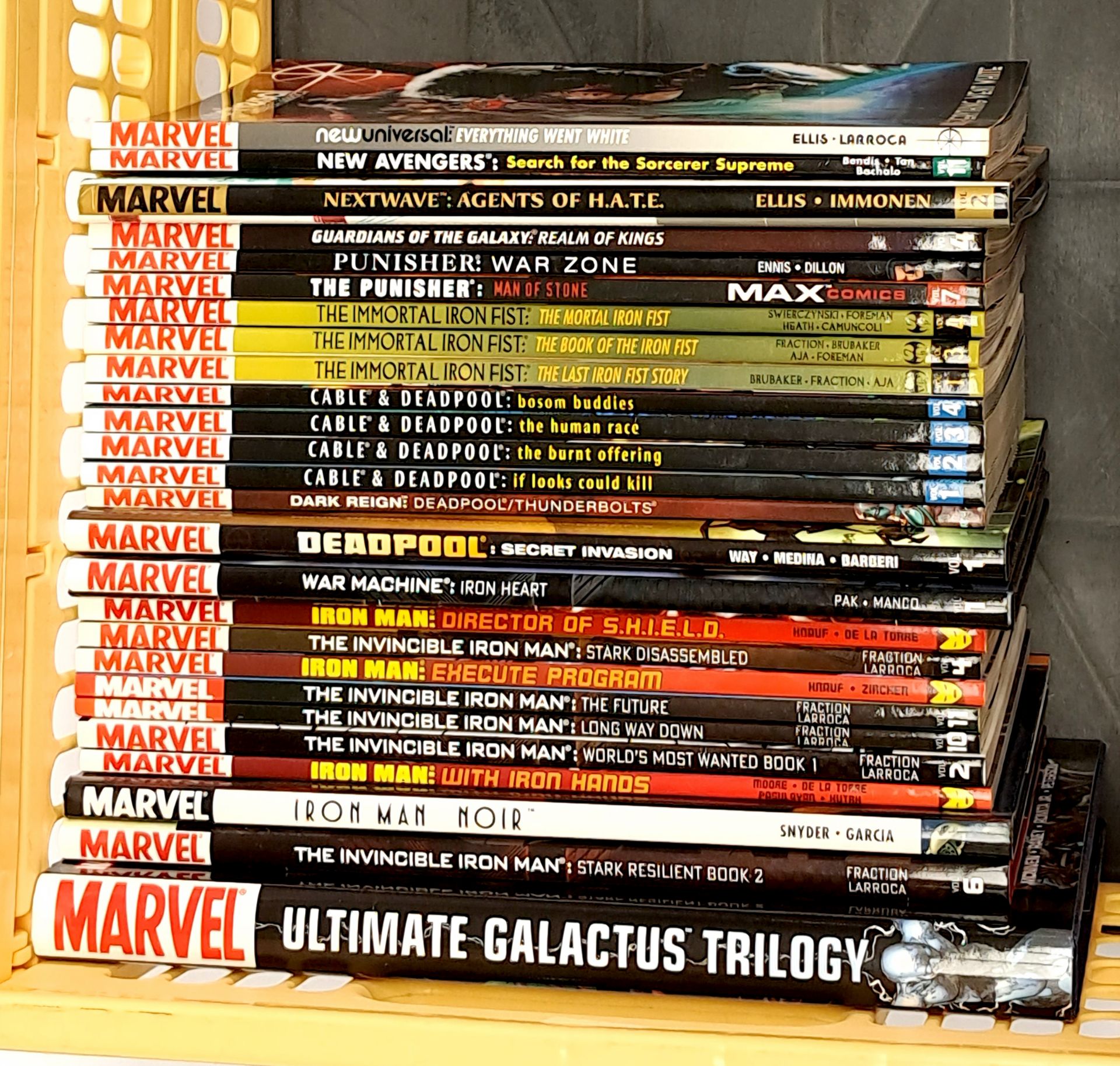Quantity of Marvel graphic novels & TPB's x 26