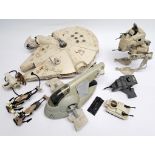 Kenner Star Wars Vintage Millennium Falcon, Slave 1, VME in mixed lot. Fair to good