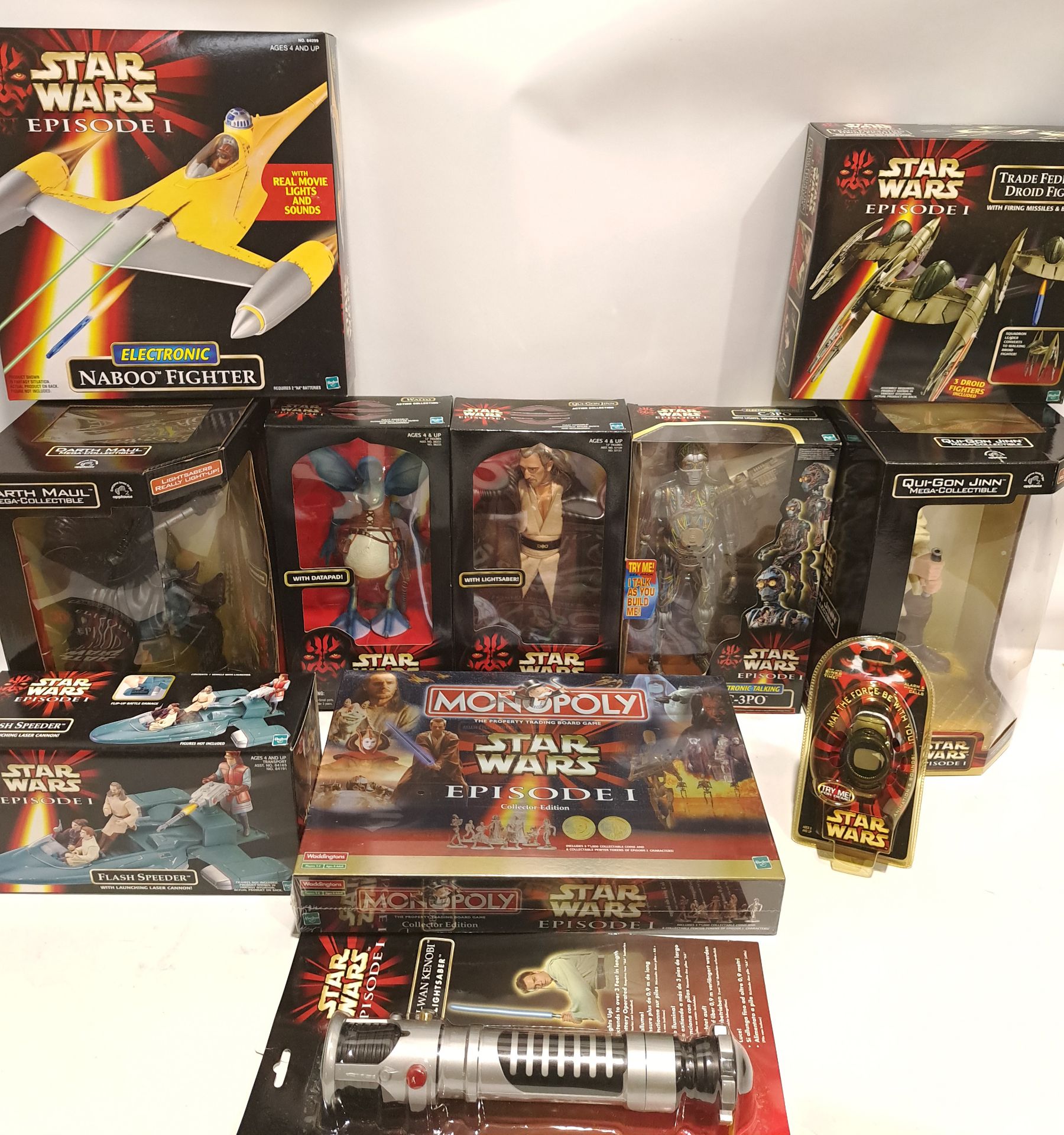 Quantity of Star Wars Episode I Collectibles