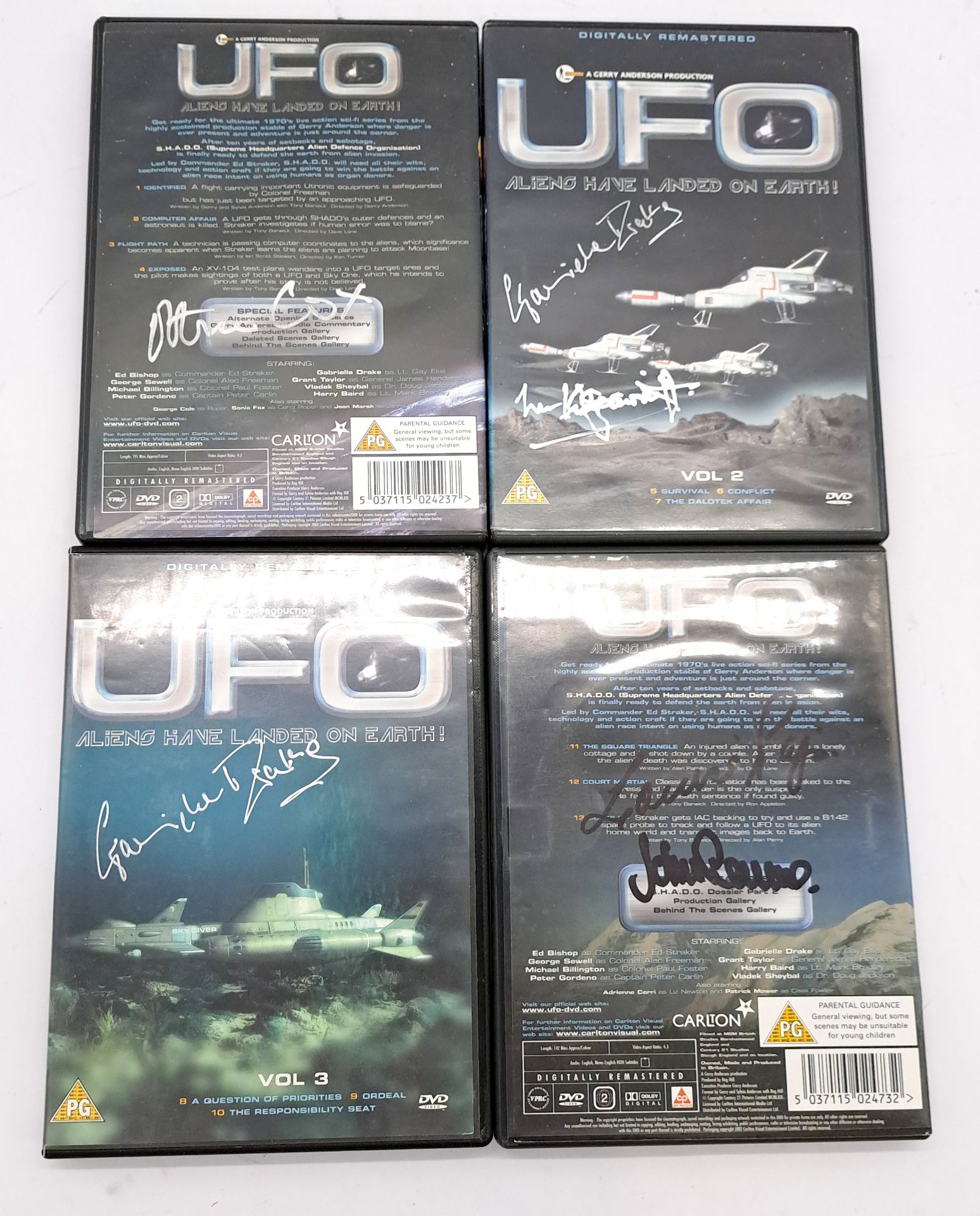 Gerry Anderson UFO Signed DVDs - Bild 2 aus 2