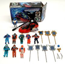Hasbro Visionaries loose figures & boxed Lancer Cycle with figure