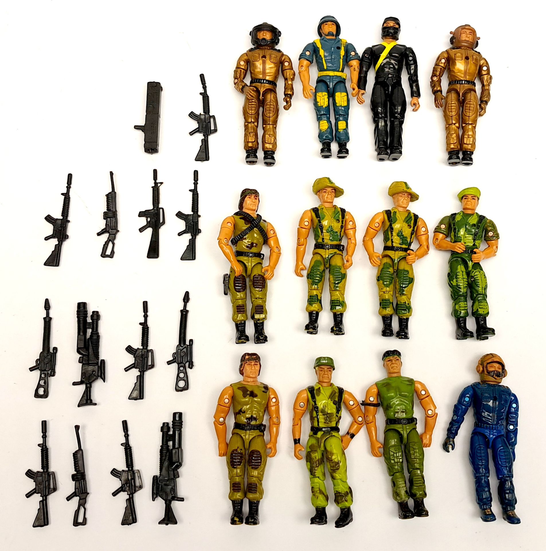 Remco American Defence loose 3 3/4" figures