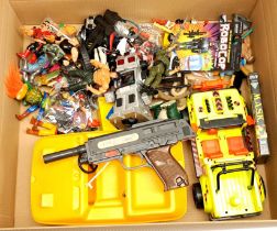 Quantity of loose action figures, vehicles & accessories