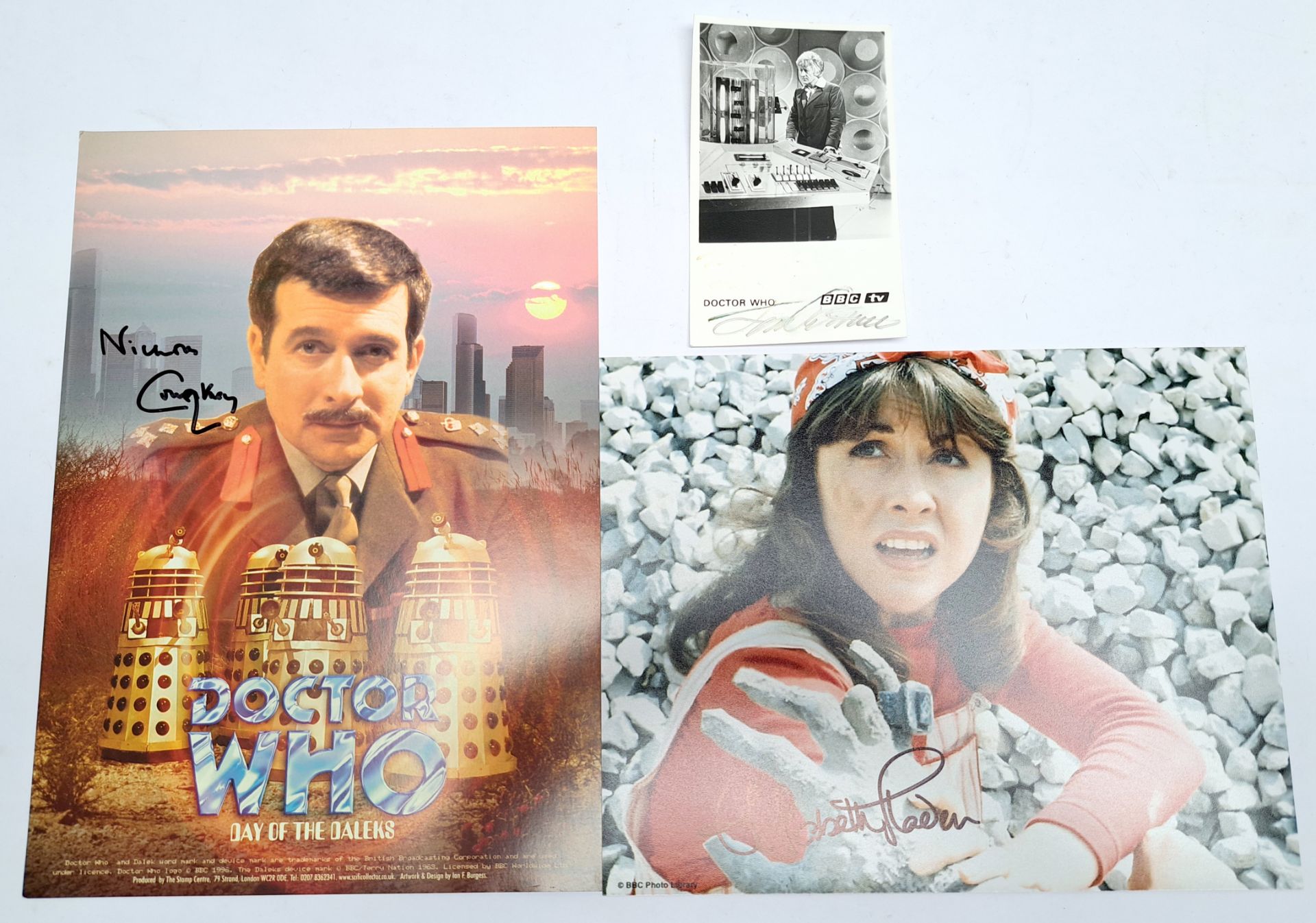 Large quantity of Doctor Who related signed photos & pictures - Image 2 of 2