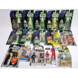 Kenner, Hasbro, Star Wars Power of the Fore Commtech Carded figures and mixed lot. Excellent to n...